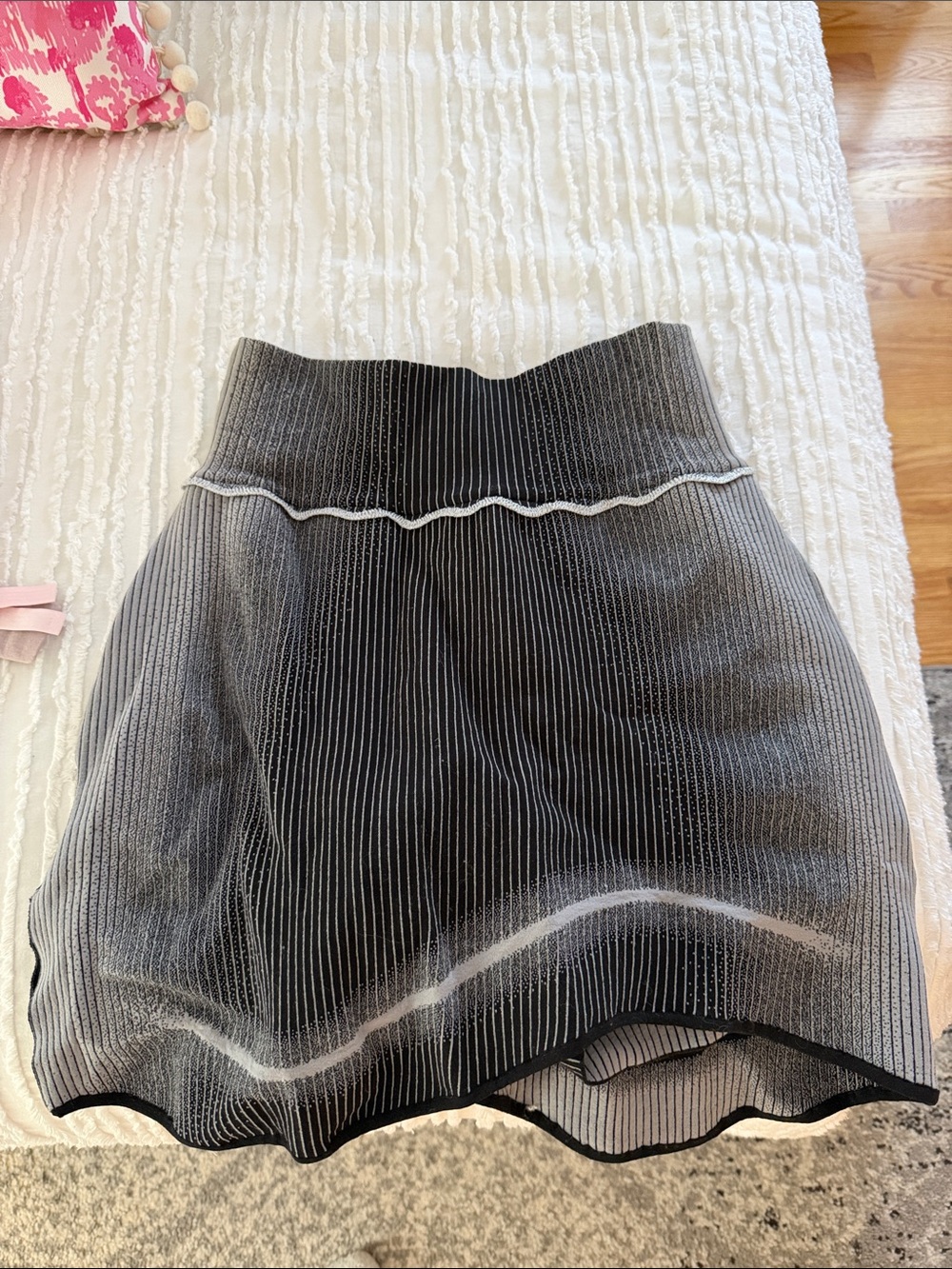 PH5 Black & White Striped Circle Skirt